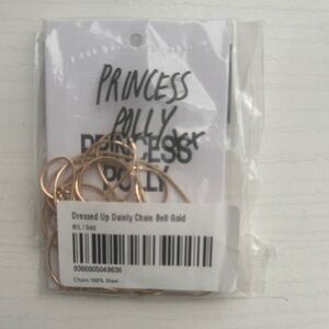 Princess Polly Dainty Gold Chain Belt